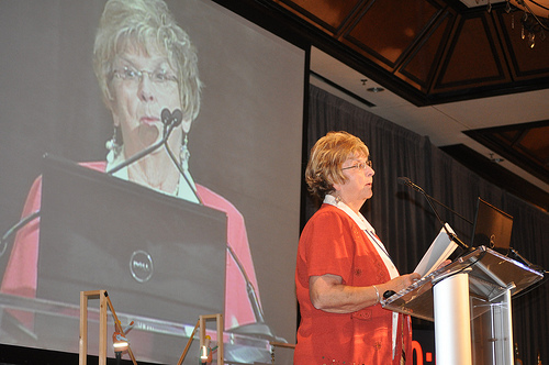 Alpena Mayor Carol Shafto Speaks at 2011 Michigan Municipal League Convention